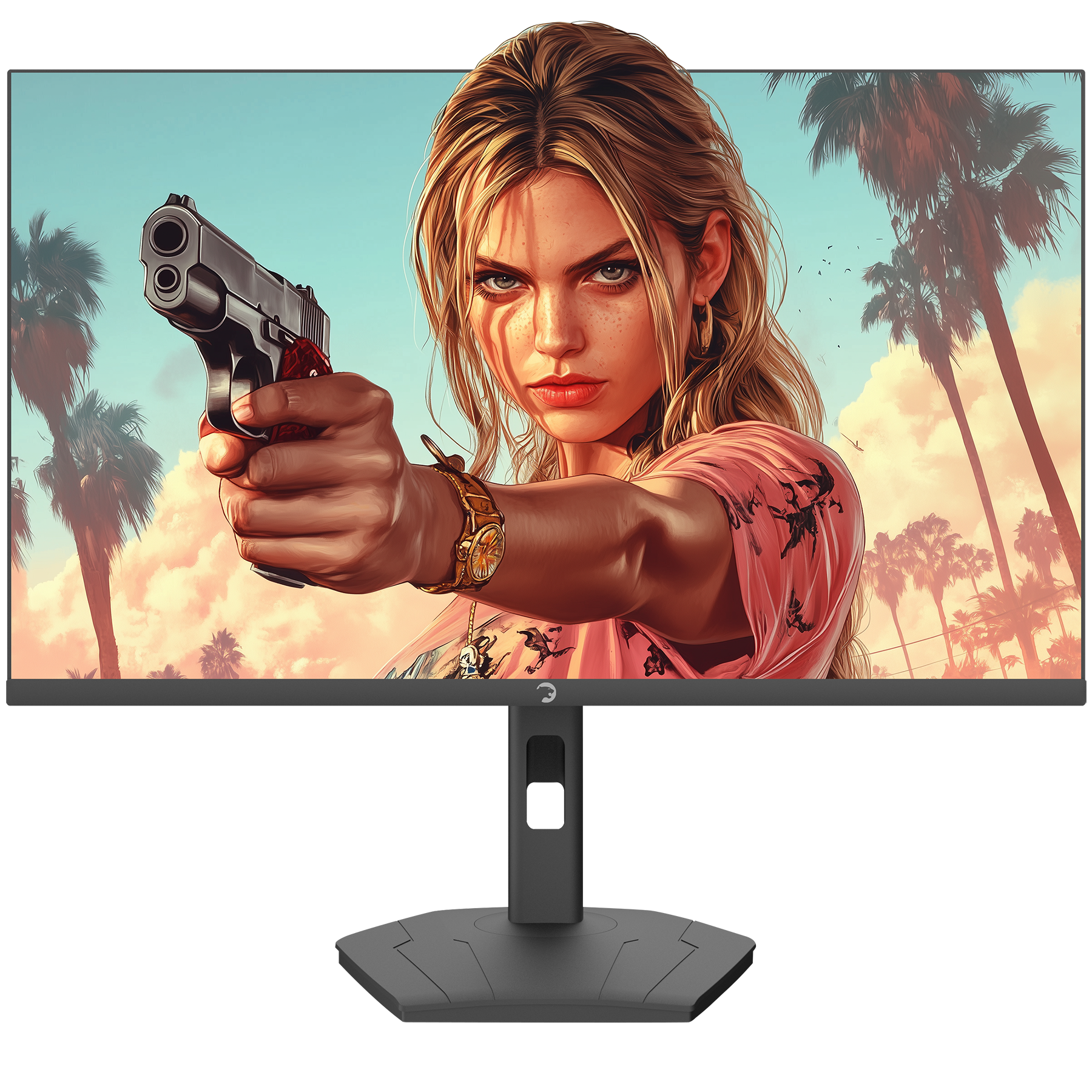 GamePower Lunis L20 24" 240Hz 0.5Ms VA FHD RGB Pivot Gaming Monitör