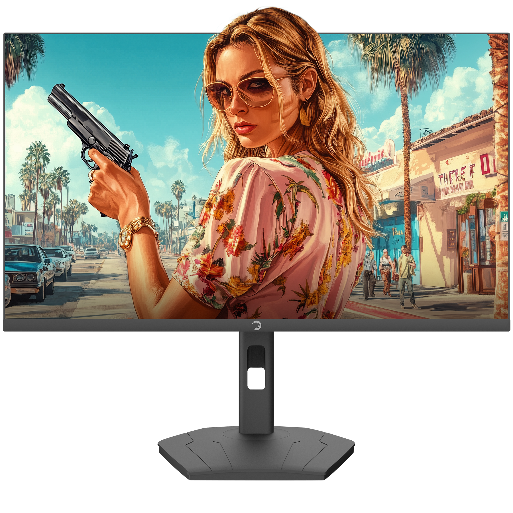 GamePower Lunis L10 24" 165Hz 1Ms IPS FHD Pivot Gaming Monitör