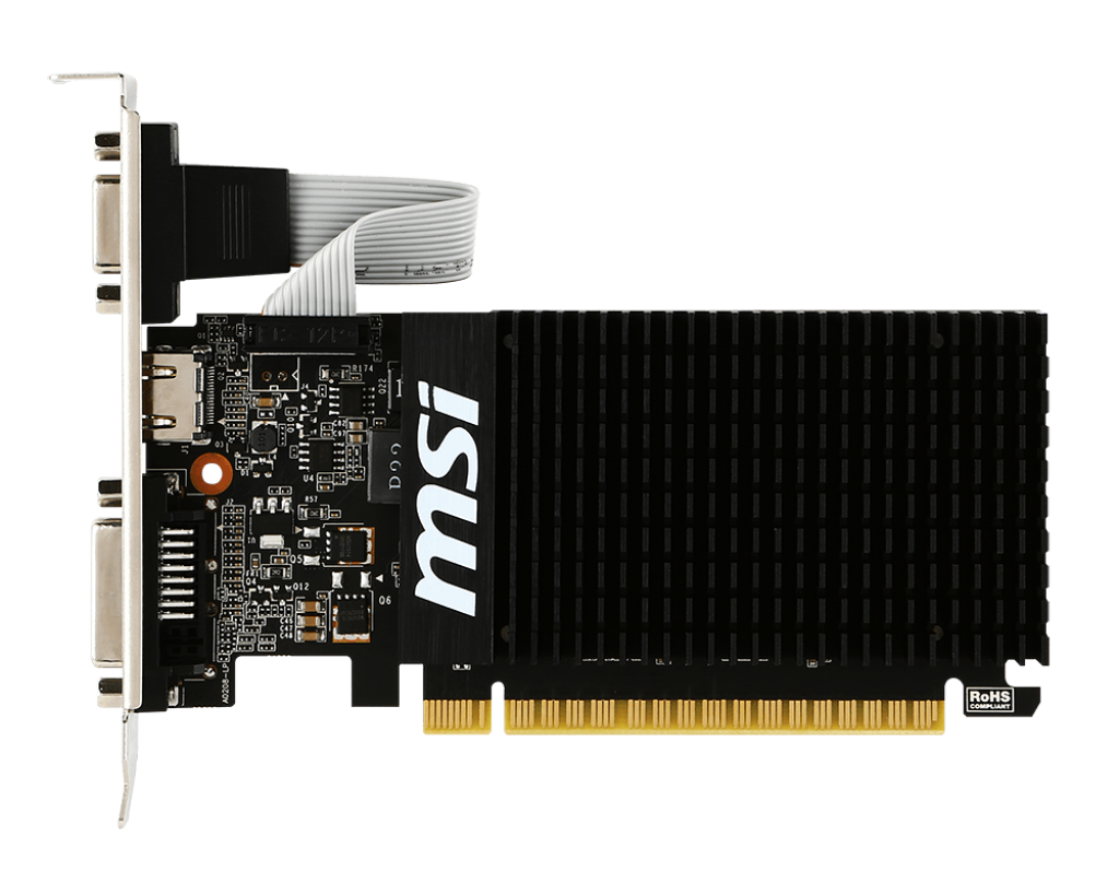 MSI GeForce GT 710 2GD3H LP 2GB 64Bit DDR3 Ekran Kartı