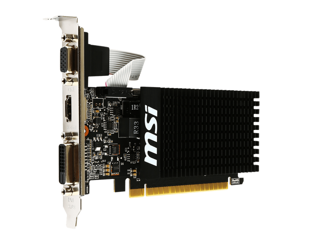 MSI GeForce GT 710 2GD3H LP 2GB 64Bit DDR3 Ekran Kartı