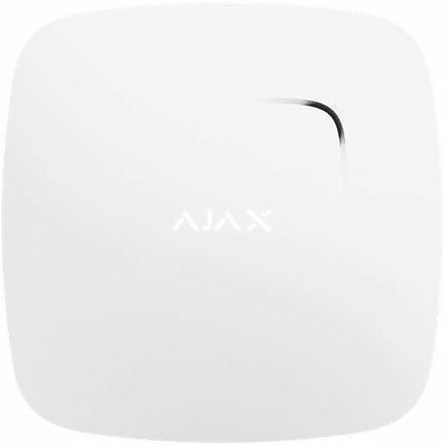 Ajax 8209.10.WH1 FireProtect Dahili Sesli Kablosuz Yangın Dedektörü, Beyaz