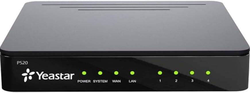 Yeastar P-Serisi P520 10/20 Kullanıcılı IP PBX Gelişmiş VoIP Telefon Santrali