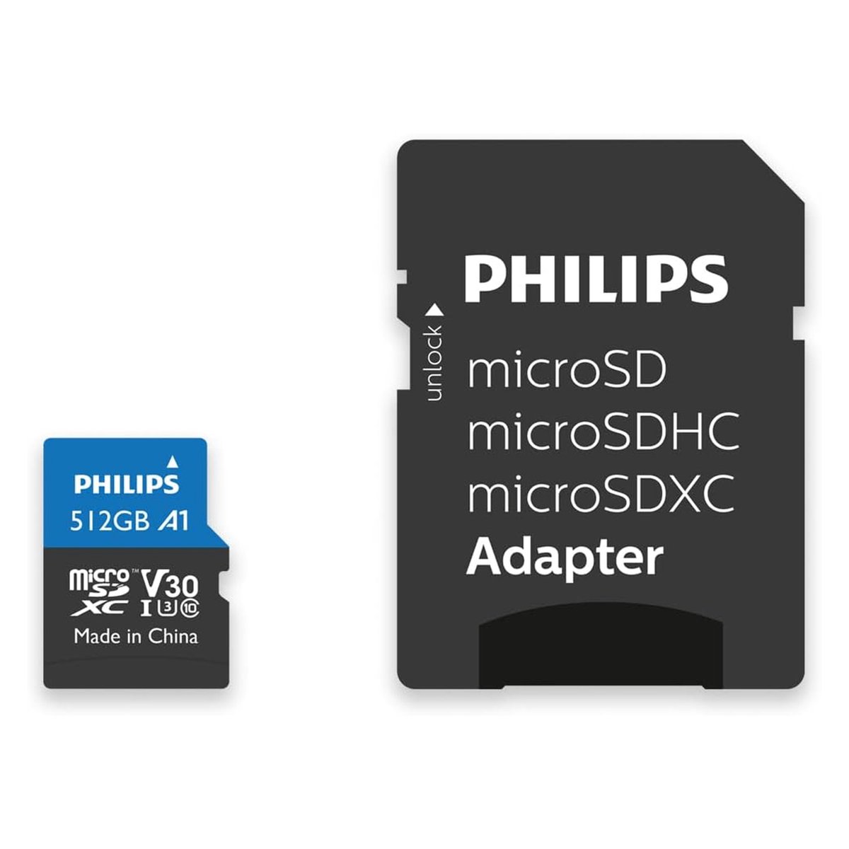 Philips Ultra Pro FM51MP65B/00 Class 10 UHS-I U3 A1 V30 512 GB Micro SD Kart