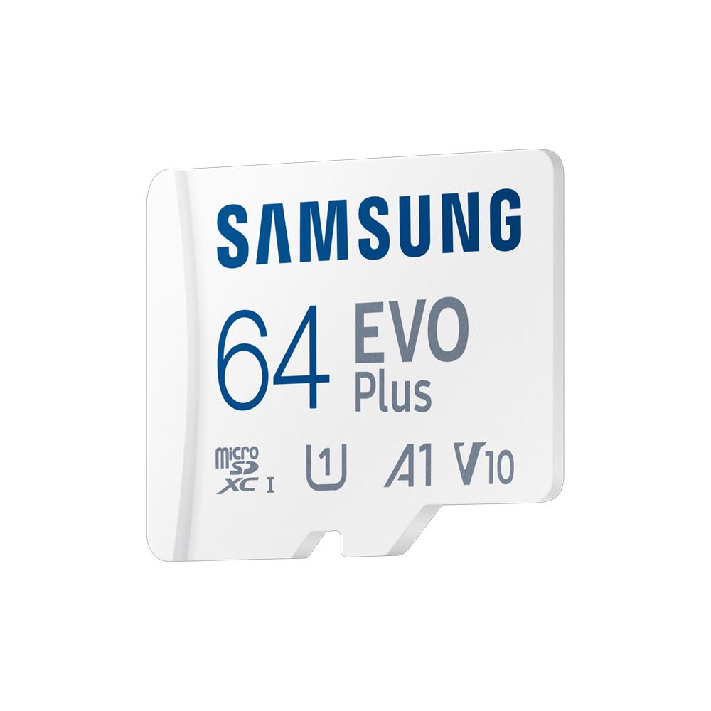 Samsung Evo Plus MB-MC64SA/TR Class 10 UHS-I U1 A1 V10 64 GB Micro SD Kart
