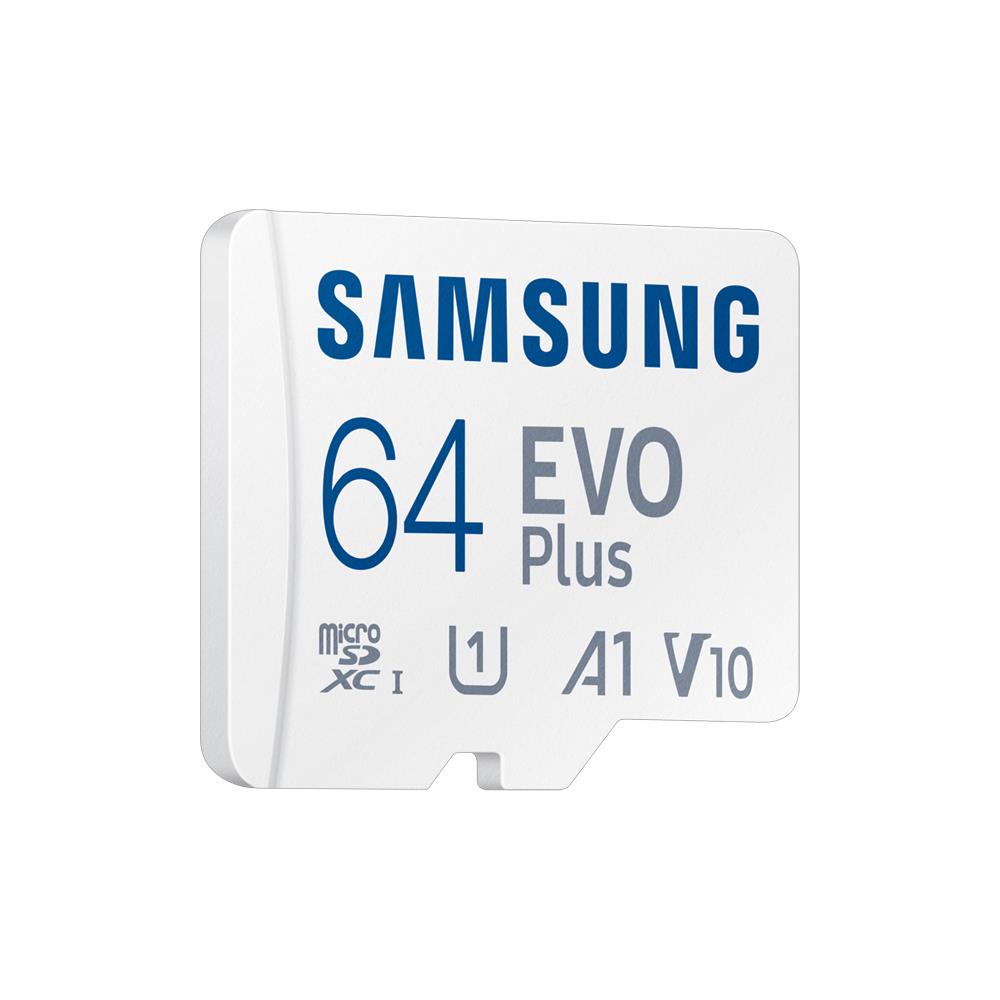 Samsung Evo Plus MB-MC64SA/TR Class 10 UHS-I U1 A1 V10 64 GB Micro SD Kart