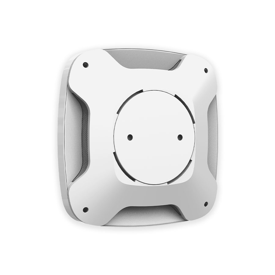 Ajax Systems 8105.10.WH1 FireProtect Jeweller Kablosuz Duman ve Isı Dedektörü, Beyaz