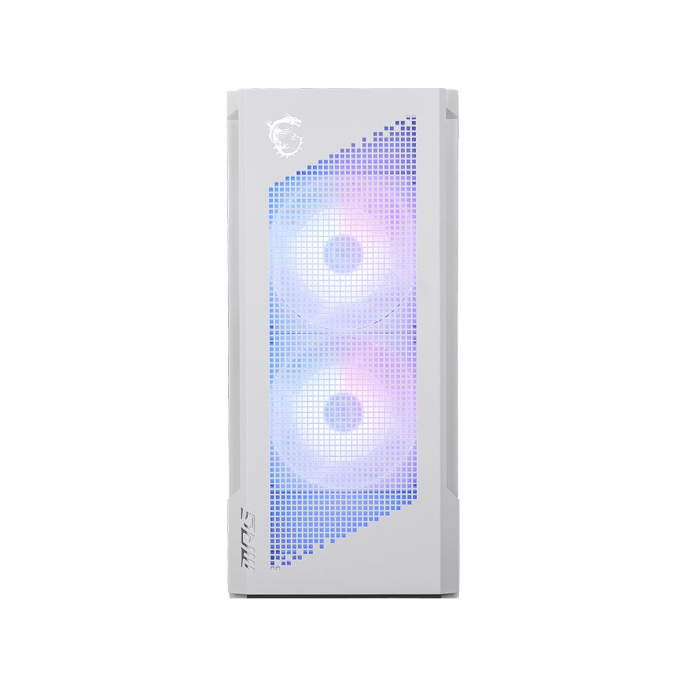 MSI MPG Velox 300R Airflow PZ White 3x ARGB Fan USB 3.2 Mid Tower Gaming Kasa