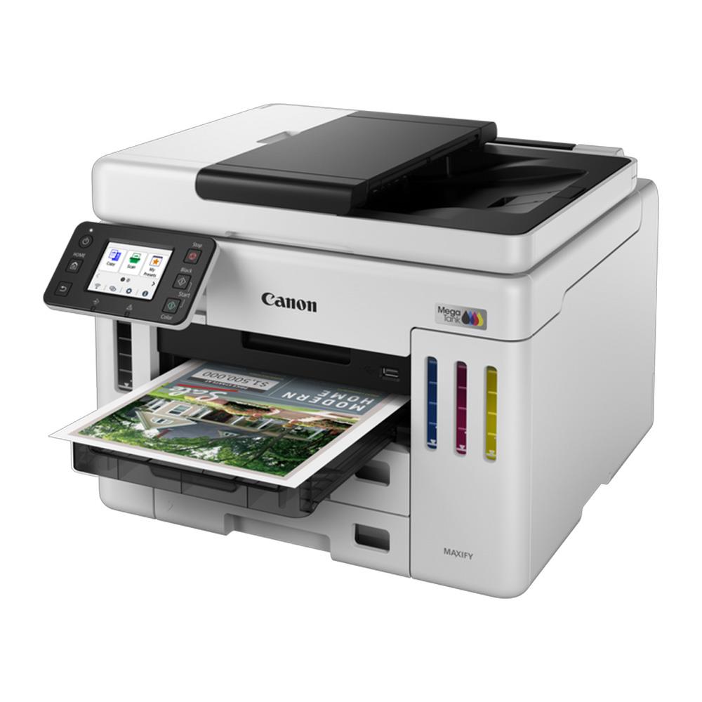 Canon MAXIFY GX7140 Tanklı Renkli Çok Fonksiyonlu Yazıcı Wi-Fi Faks Ethernet ADF Otomatik Çift Tarama
