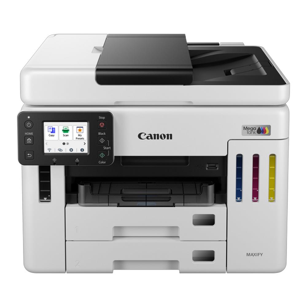Canon MAXIFY GX7140 Tanklı Renkli Çok Fonksiyonlu Yazıcı Wi-Fi Faks Ethernet ADF Otomatik Çift Tarama