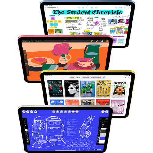 Apple iPad MD4A4LL/A 11" A16 2MP Wi-Fi 128GB Depolama Retina Ekran, Mavi