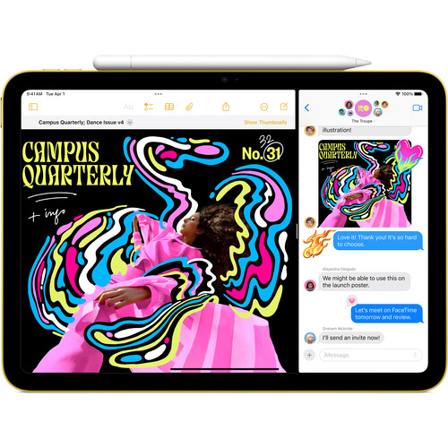 Apple iPad MD3Y4LL/A 11" A16 2MP Wi-Fi 128GB Depolama Retina Ekran, Silver