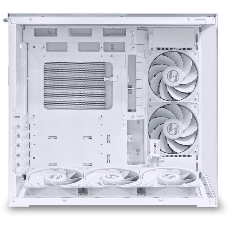 Lian Li O11D Dynamic Mini V2 Flow Fanlı ATX Oyuncu Kasası, Beyaz