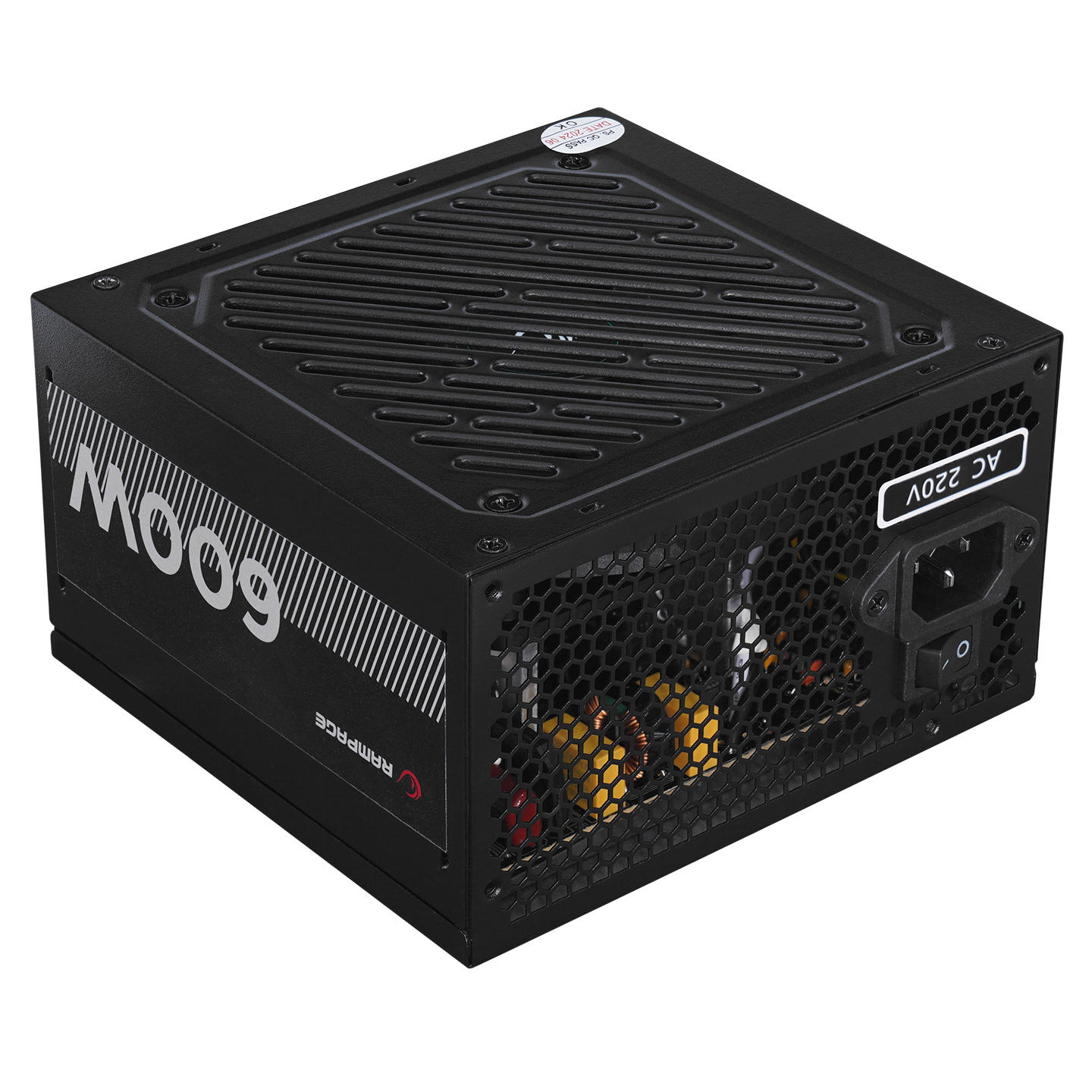 Rampage RMP-600-80P 600W 80Plus Bronze 12cm Fan Aktif PFC Power Supply
