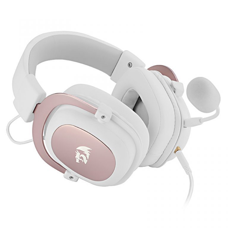 Redragon H510W Zeus 2 All In One 7.1 Surround Ses Kablolu Oyun Kulaklığı, Beyaz