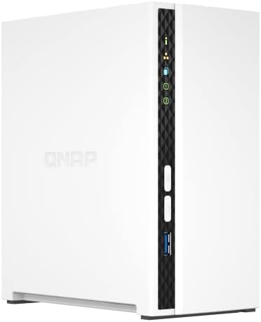 Qnap TS-233 Cortex-A55 Quad Core İşlemci 2 GB Ram 2 Yuvalı NAS Depolama Ünitesi