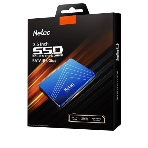 Netac N600S 256GB 2.5" SSD NT01N600S-256G-S3X 560 - 520 MB/s, TLC NAND Flash Sata 3 Disk