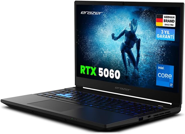Erazer Deputy 15 P1 MD600004 i7-13620H 16 GB Ram 1 TB SSD RTX5060 15.6" Full HD Gaming Notebook