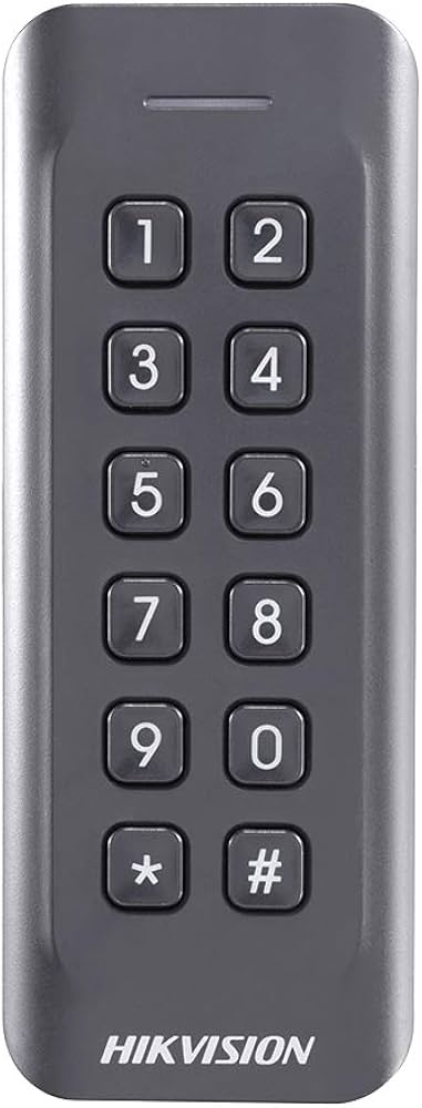 Hikvision DS-K1802EK EM RFID Kart Okuyucu, Tuş Takımı, RS-485, Wiegand ve IP65 Dış Ortam Tipi