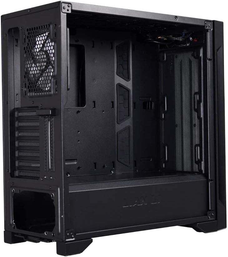 Lian Li Lancool One Digital Secc Temperli Camlı, Ön Panelde Adreslenebilir RGB LED Bilgisayar Kasası, Siyah