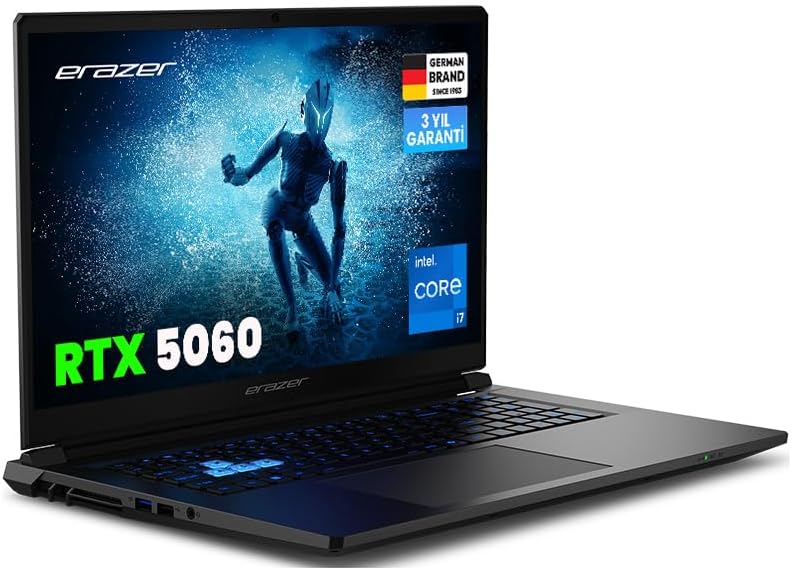 Erazer Defender 17 P1 MD600007 i7-13620H 16 GB Ram 1 TB SSD RTX5060 17.3" QHD Gaming Notebook