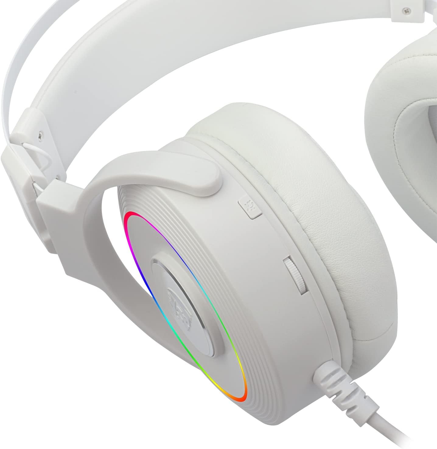 Redragon Lamia 2 H320W Mikrofonlu Güçlü USB 7.1 RGB Standlı Oyuncu Kulaklığı, Beyaz