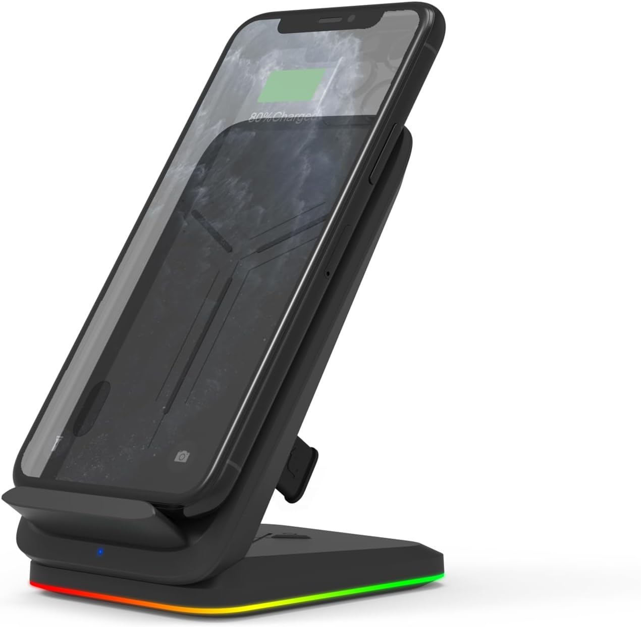 Twisted Minds TM-G5 15W RGB Type-C Giriş Portu Kablosuz Ayarlanabilir Hızlı Şarj Stand
