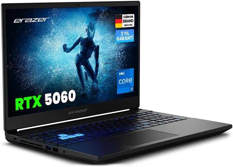 Erazer Deputy 15 P1 MD600004 i7-13620H 16 GB Ram 1 TB SSD RTX5060 15.6" Full HD Gaming Notebook