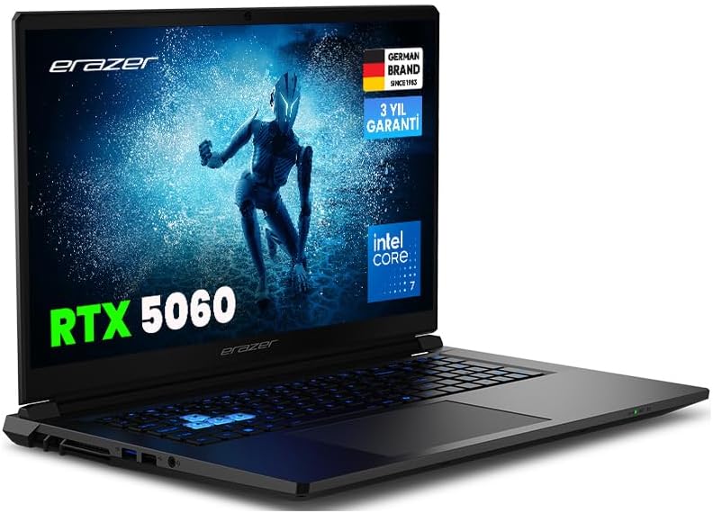 Erazer Defender 17 P1 MD600008 Core 7 240H 32 Ram GB 2 TB SSD RTX5060 17.3 QHD Gaming Notebook