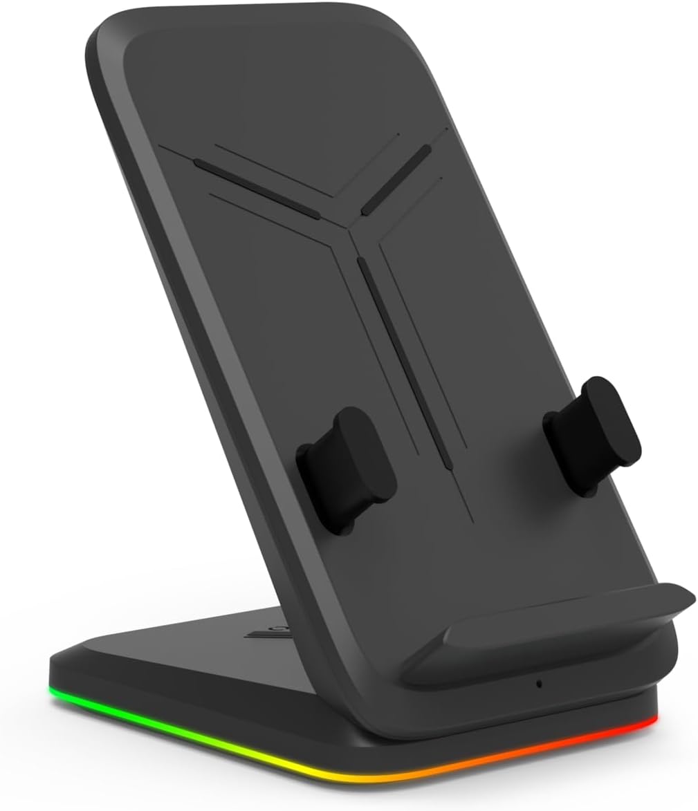 Twisted Minds TM-G5 15W RGB Type-C Giriş Portu Kablosuz Ayarlanabilir Hızlı Şarj Stand
