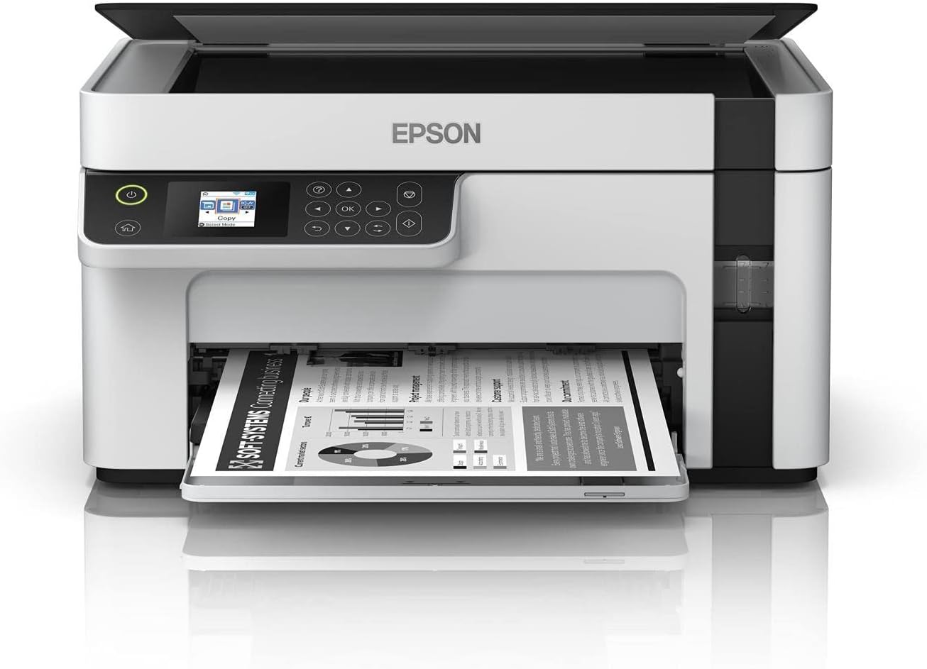Epson EcoTank M2120 Wi-Fi, Tarayıcı, Fotokopi Mono Çok Fonksiyonlu Tanklı Yazıcı