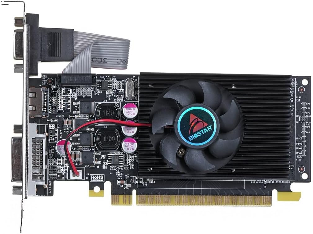 Biostar GeForce GT 610 VN6103THX6 2GB DDR3 Ekran Kartı
