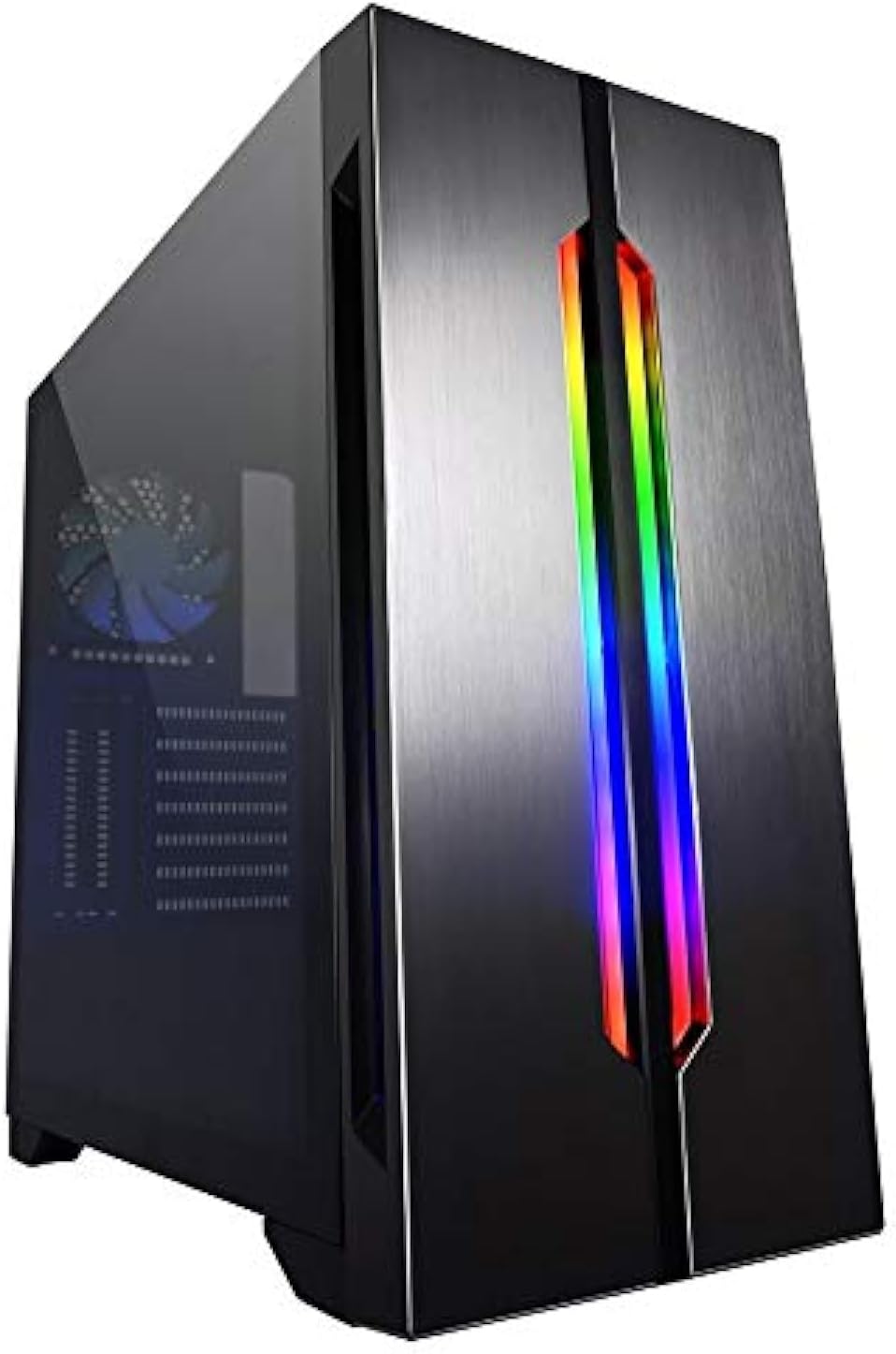 Lian Li Lancool One Digital Secc Temperli Camlı, Ön Panelde Adreslenebilir RGB LED Bilgisayar Kasası, Siyah