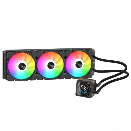 GamePower Skadi Square 360 RGB Borulu 360mm CPU Sıvı Soğutma, Siyah