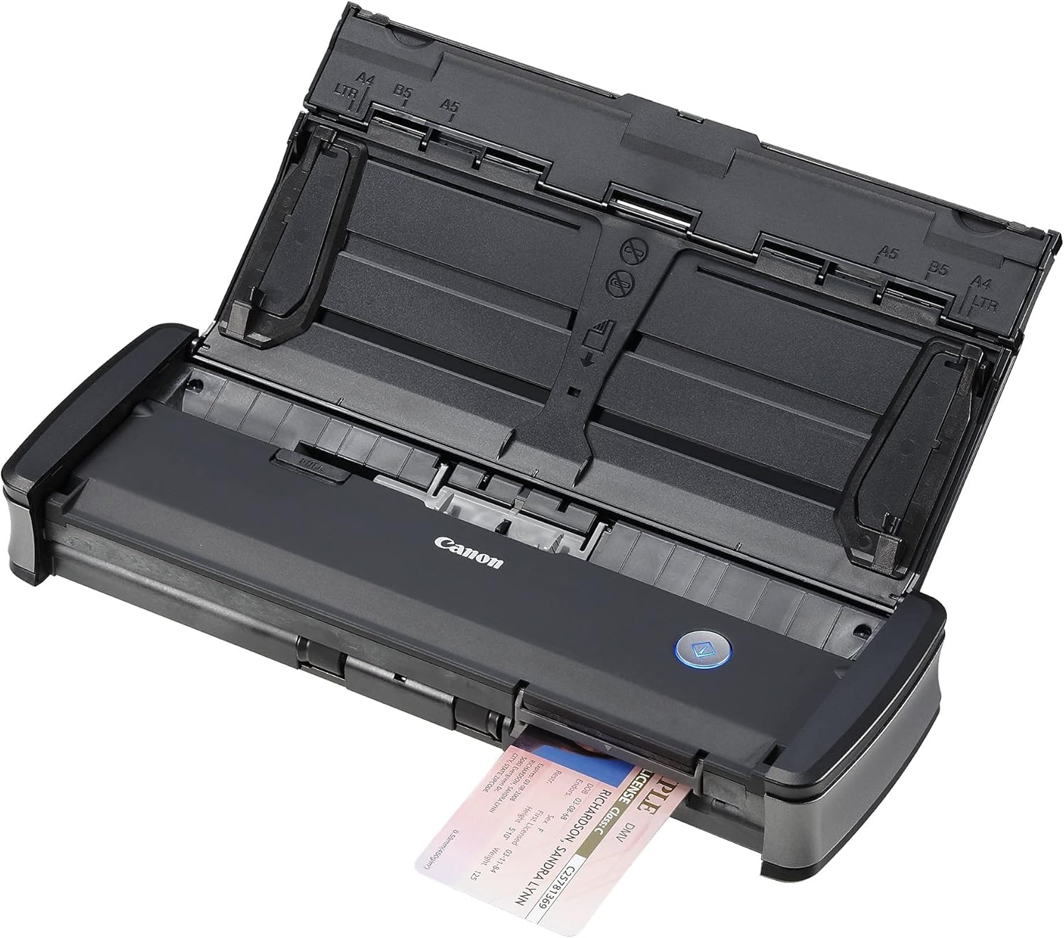 Canon P-215 II Image Formula Mobil Döküman Tarayıcı, Siyah