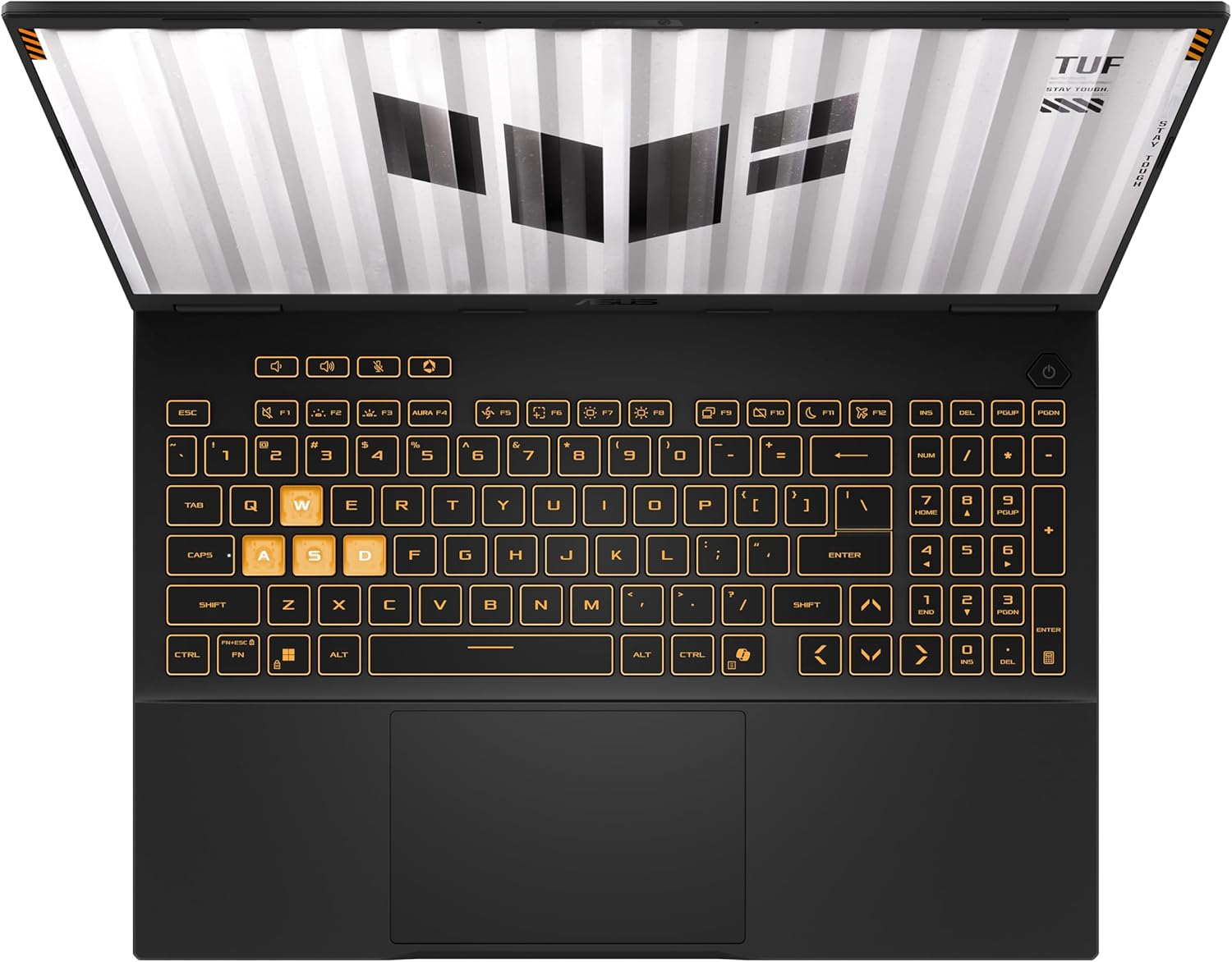 Asus TUF F16 Intel Core i5-13450HX 16GB DDR5 512GB SSD RTX5050 8GB 16" WUXGA 165Hz IPS Gaming Laptop