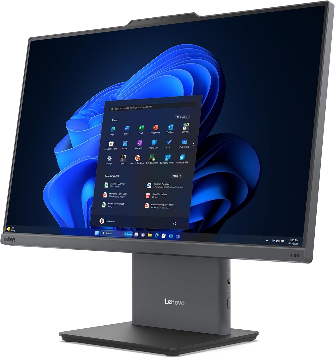 Lenovo 12SA0013TR ThinkCentre Neo 50a 24 Gen 5 i7-13620H 16GB 512GB SSD 23.8" FHD All-in-One Bilgisayar