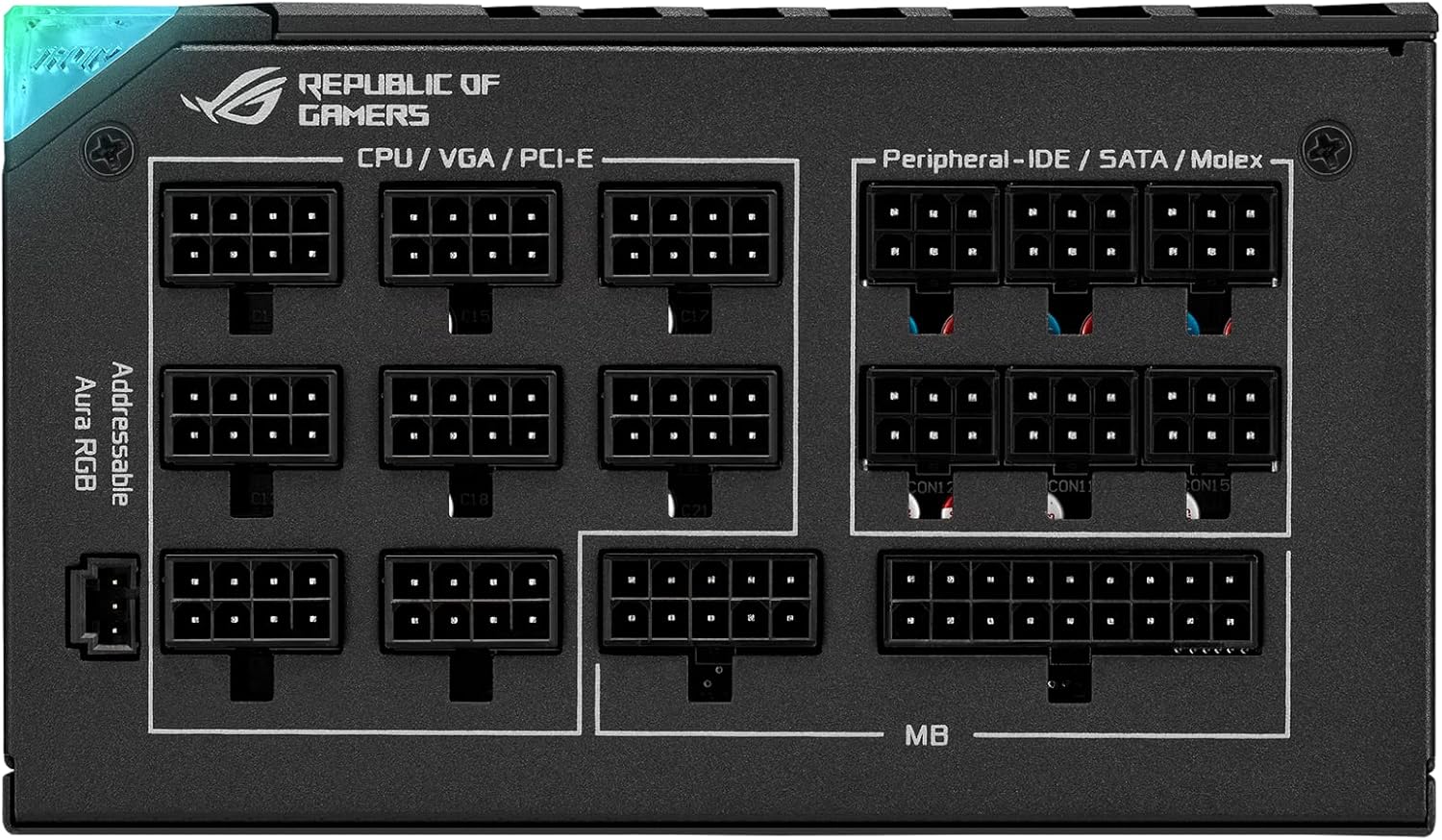 Asus ROG Tor V2 1000W 80+ Platinum 135mm Full Modüler Oyuncu Power Supply