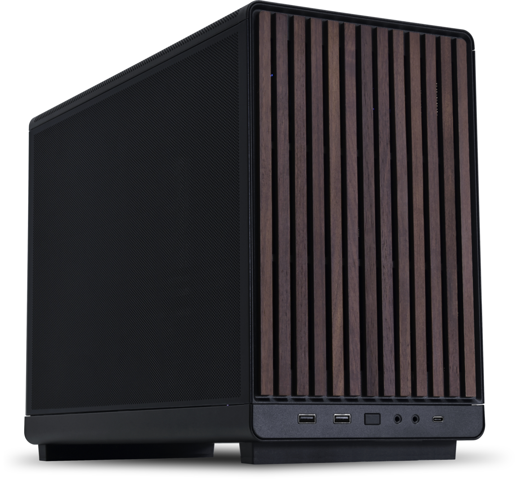 Lian Li G99.A3X-WDG.00 Dan Case A3 Siyah Ahşap Cam M-ATX Mini-Tower Kasa