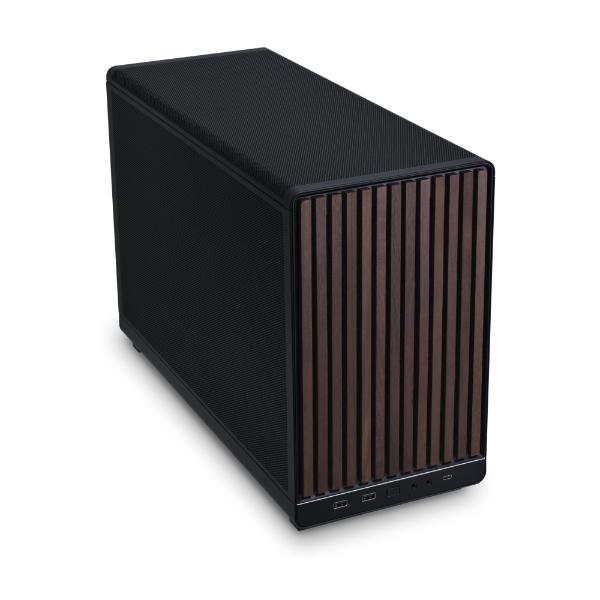 Lian Li G99.A3X-WDG.00 Dan Case A3 Siyah Ahşap Cam M-ATX Mini-Tower Kasa