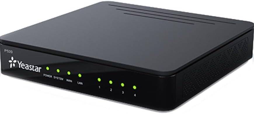 Yeastar P-Serisi P520 10/20 Kullanıcılı IP PBX Gelişmiş VoIP Telefon Santrali