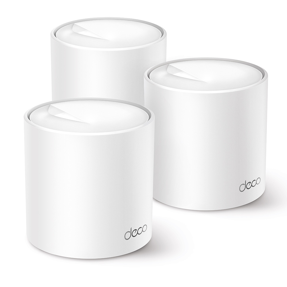 TP-Link Deco X50-3P AX3000 Wi-Fi 6 Mesh Sistem 3lü Paket 2402Mbps + 574Mbps