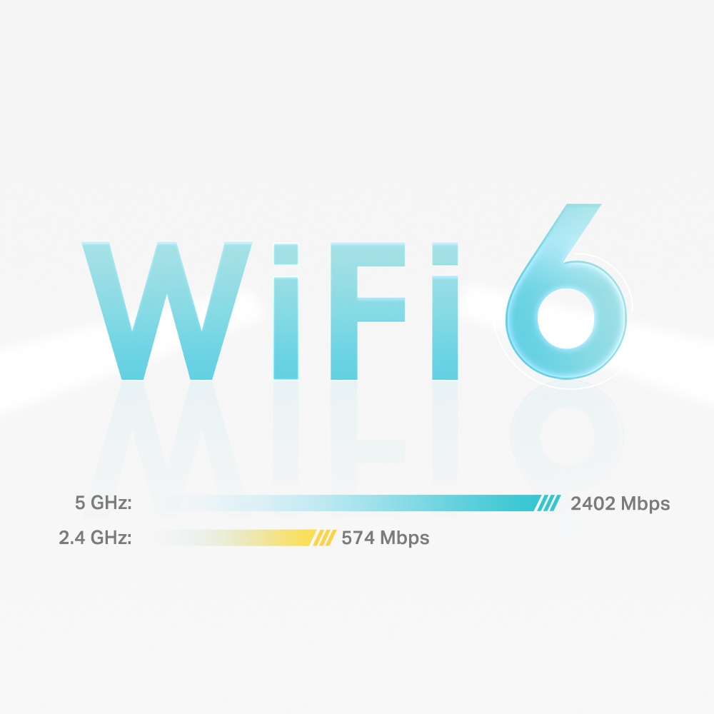 TP-Link Deco X55 AX3000 Wi-Fi 6 Mesh Sistem 3lü Paket 2402Mbps + 574Mbps Gigabit Port