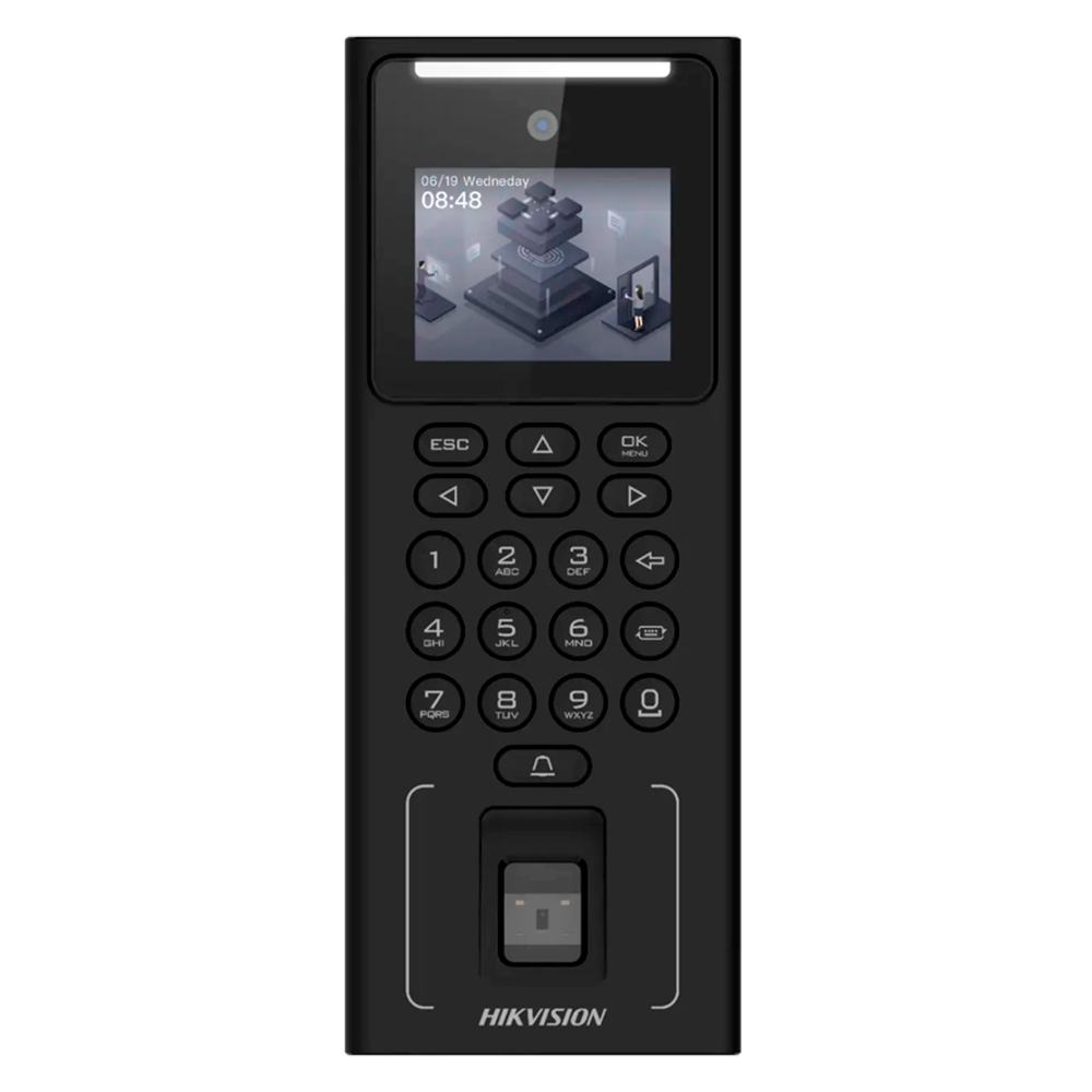Hikvision DS-KAS321 Yüz Tanıma ve Parmak İzi Geçiş Kontrol Kiti Manyetik Kilit Dahil