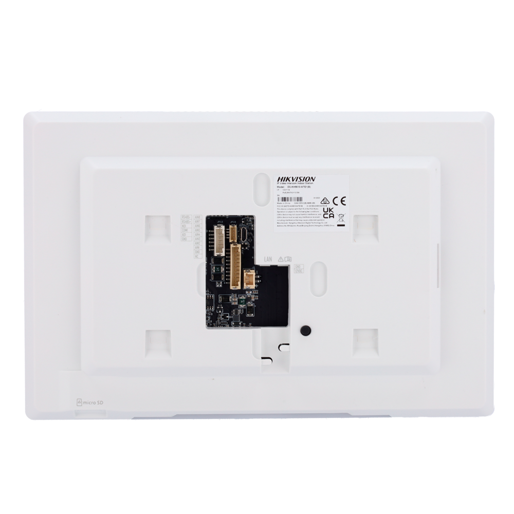 Hikvision DS-KH9510-WTE1(B) 10.1" IP Dokunmatik İç Mekan Monitörü, Wi-Fi, Android İşletim Sistemi