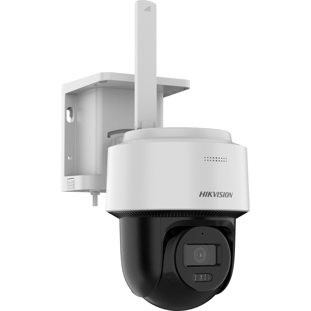 Hikvision DS-2CFSP4/4G 4 MP Güneş Enerjili 4G PT IP Kamera, 30M Akıllı Hibrit Aydınlatma, Dahili Batarya