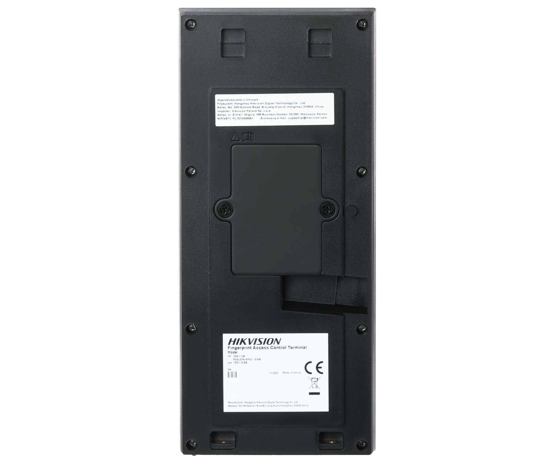 Hikvision DS-K1T807MBWX-QRE1 Geçiş Kontrol Terminali, Mifare Kart, QR Kod, Bluetooth ve Wi-Fi