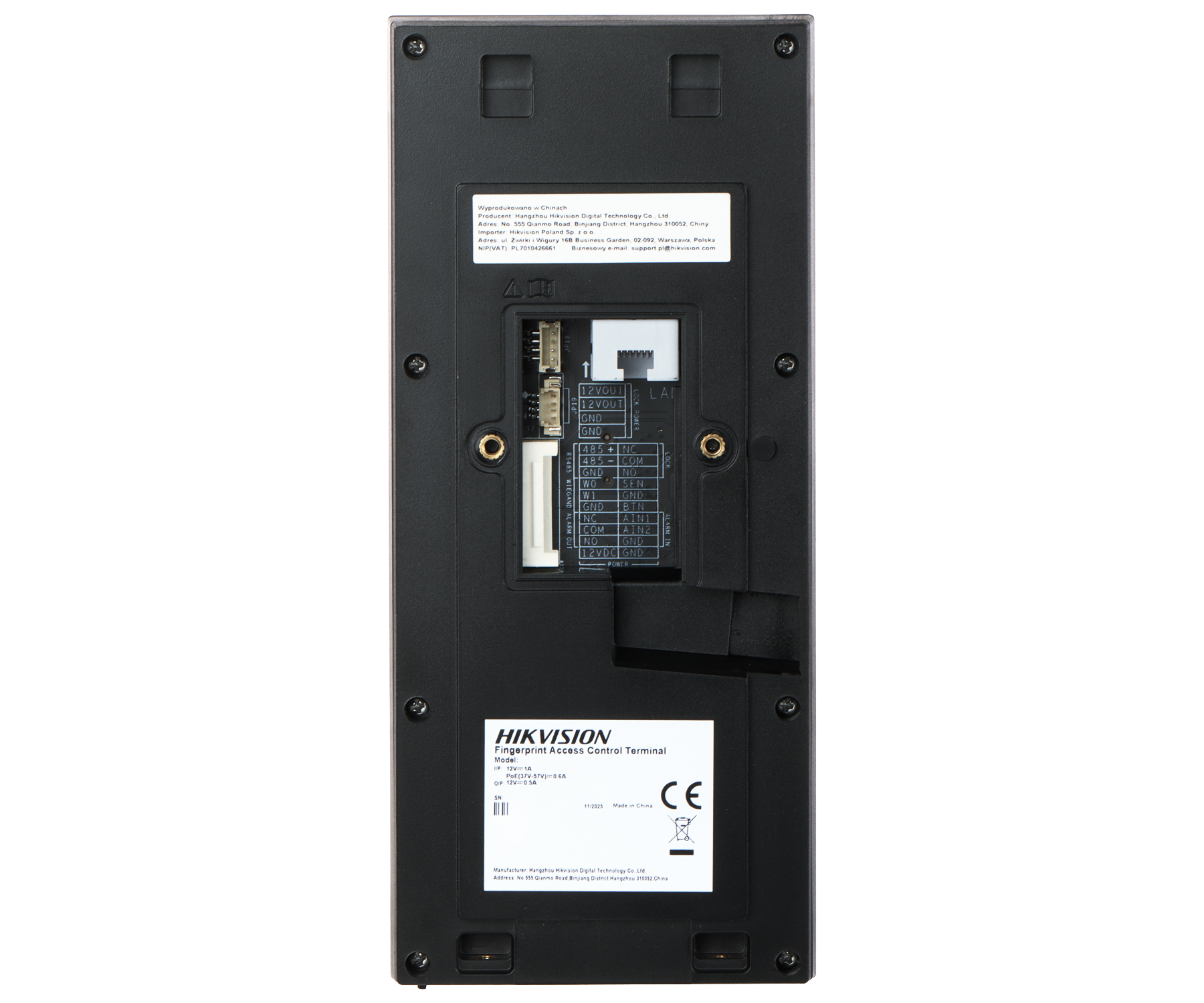 Hikvision DS-K1T807MBWX-QRE1 Geçiş Kontrol Terminali, Mifare Kart, QR Kod, Bluetooth ve Wi-Fi