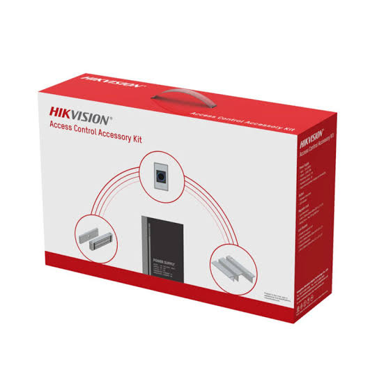 Hikvision DS-KAS-7M01 Geçiş Kontrol Kiti Güç Kaynağı Manyetik Kilit ve Çıkış Butonu