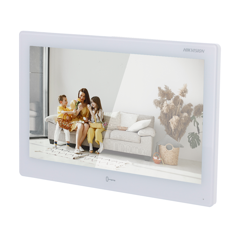 Hikvision DS-KH9510-WTE1(B) 10.1" IP Dokunmatik İç Mekan Monitörü, Wi-Fi, Android İşletim Sistemi