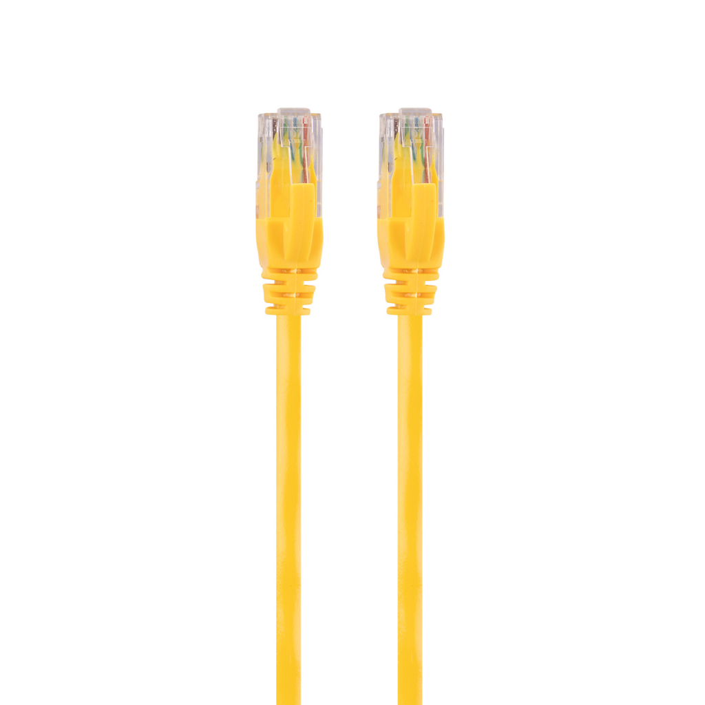 Ecolan Patch Cat6 24 AWG 0.5m Ethernet Kablosu, Sarı